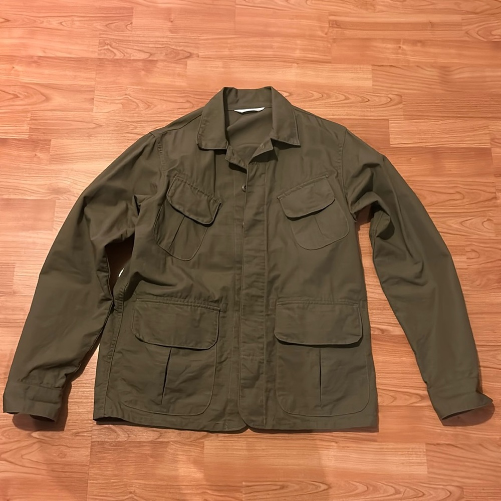 3sixteen fatigue ripstop s shirt jacket olive